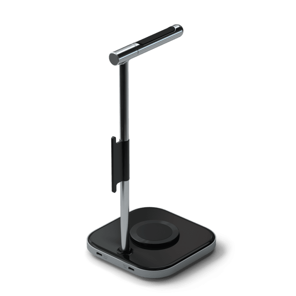 Aluminum Headphone Stand with built in wireless charging