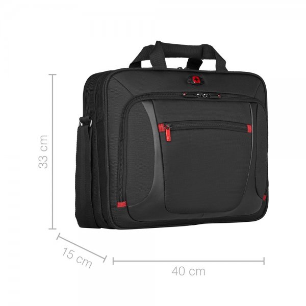 Sensor 16" Tietokone Laukku Musta