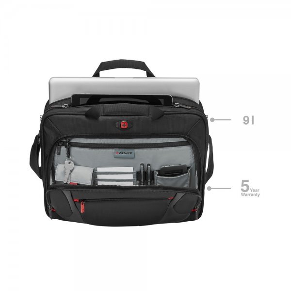 Sensor 16" Tietokone Laukku Musta