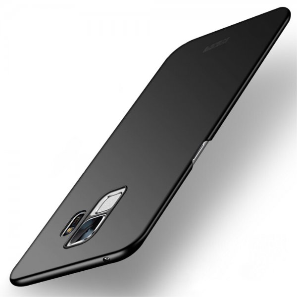 SHIELD Slim Kuori Samsung Galaxy S9 Kovamuovi Musta