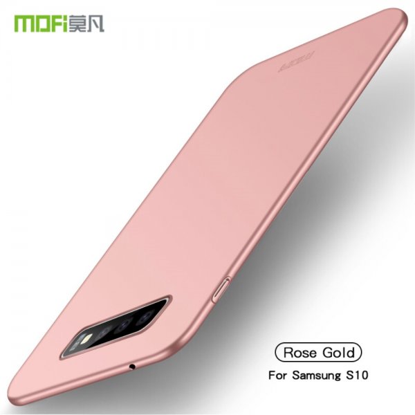 SHIELD Samsung Galaxy S10 Kuori ohut Kovamuovi Vaaleanpunainen
