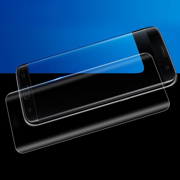 Näytönsuoja av Härdat Lasi till Samsung Galaxy S8 Plus Full Size 3D Välvd Kirkas