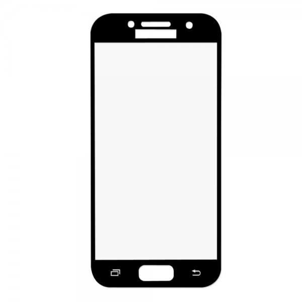 Näytönsuoja till Samsung Galaxy A3 2017 Karkaistua Lasia Full Size Musta