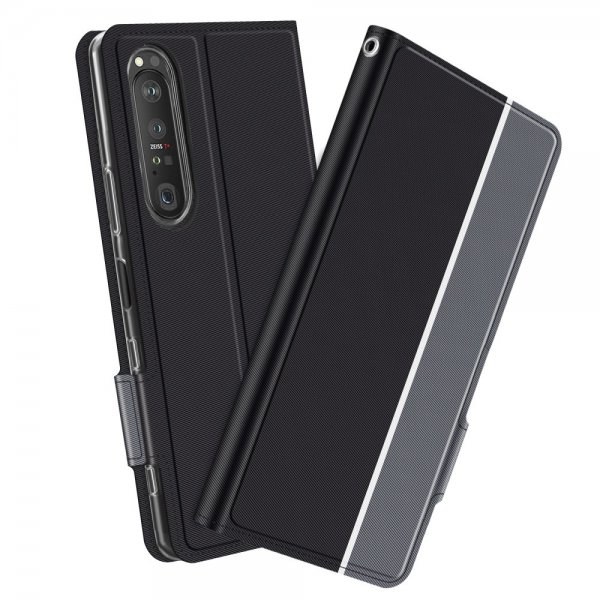 Sony Xperia 1 III Kotelo BaiYu Series Musta