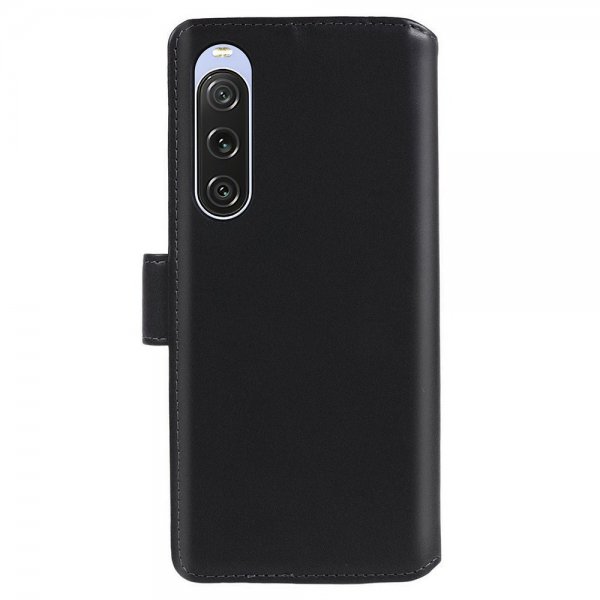 Sony Xperia 10 V Fodral Essential Leather Raven Black