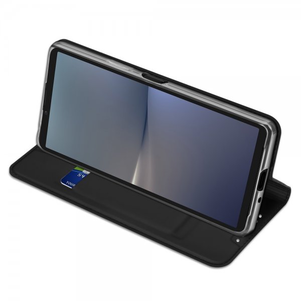 Sony Xperia 10 VI Kotelo Skin Pro Series Musta