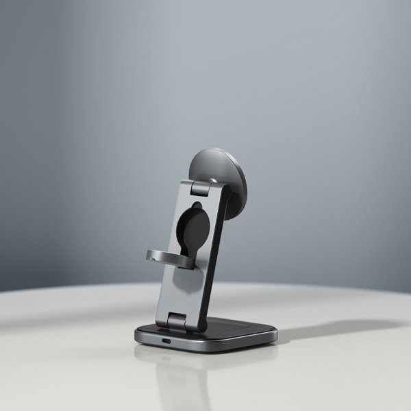 Langaton laturi 3-in-1 Foldable Qi2 Wireless Charging Stand MagSafe
