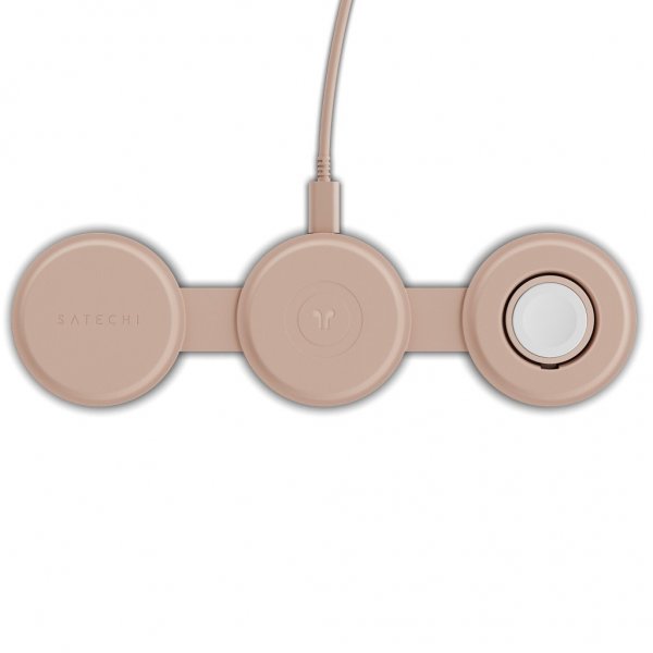 OntheGo 3-i-1 langaton laturi Desert Rose