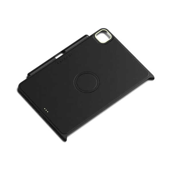 iPad Pro 11 Kuori Vegan-Leather Magnetic Case Musta