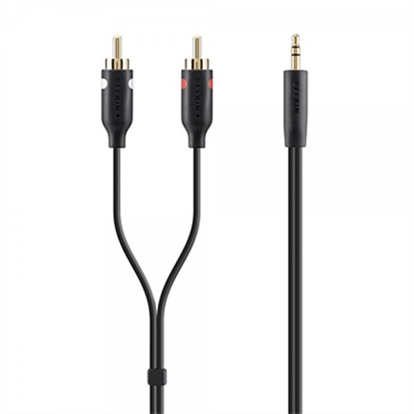Stereo Cable 3.5mm/RCA Black 5m