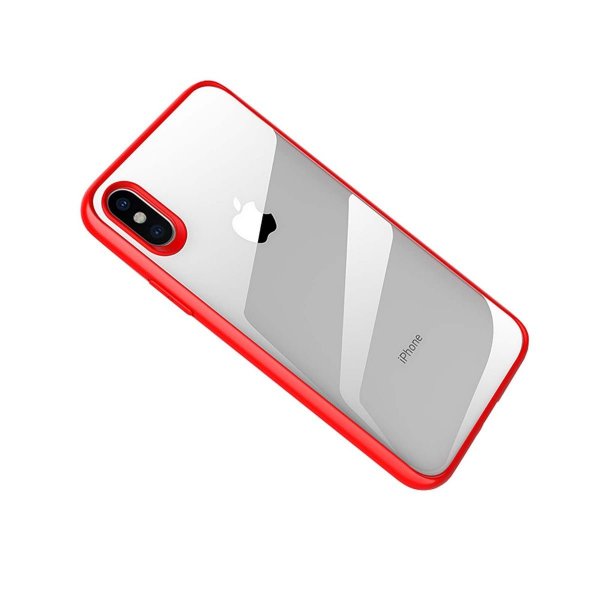 iPhone Xs Max Kuori Iskunkestävä Punainen