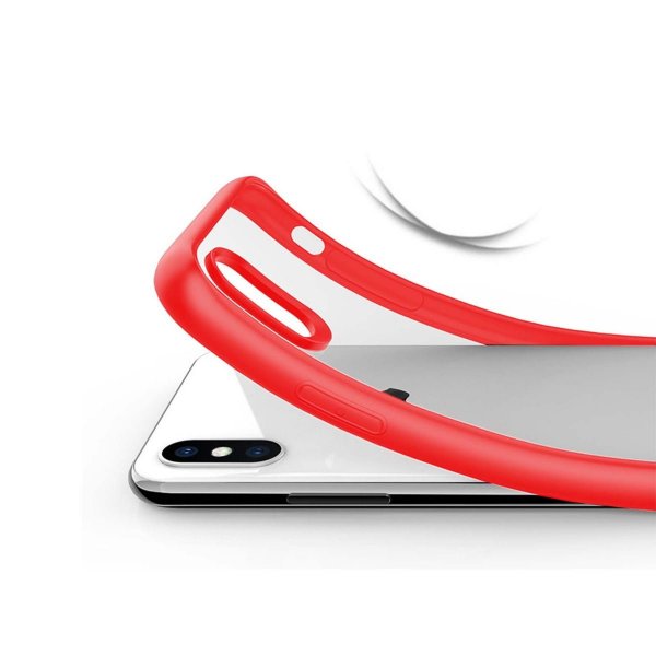 iPhone Xs Max Kuori Iskunkestävä Punainen