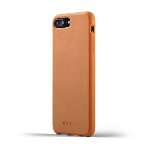 iPhone 7 Plus/iPhone 8 Plus Kuori Full Leather Case Tan