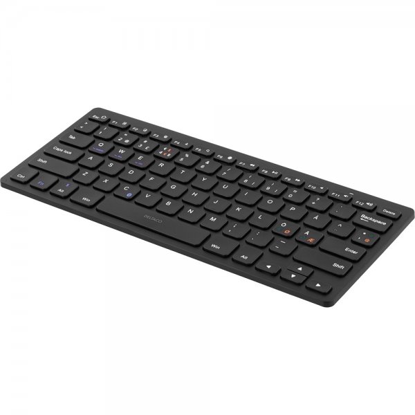 Wireless Mini Keyboard Bluetooth Black