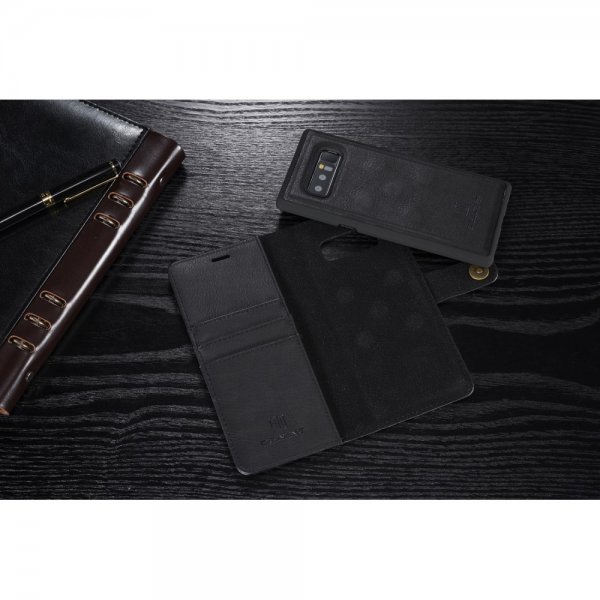 Samsung Galaxy Note 8 Kotelo Irrotettava Kuori Musta