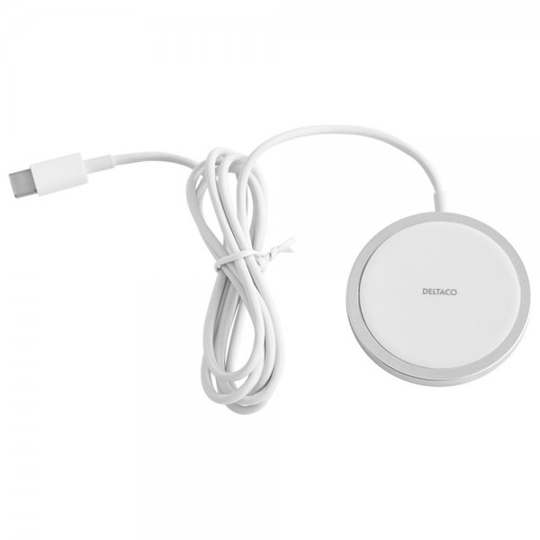 Langaton laturi Magnetic Wireless Charger MagSafe Valkoinen