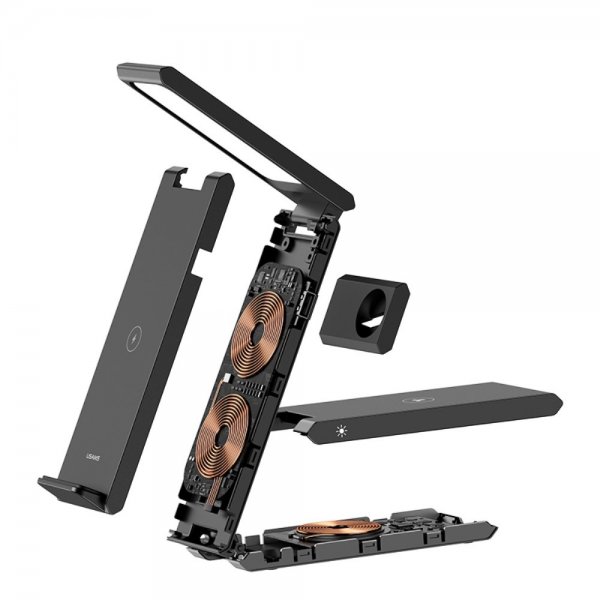 Langaton laturi US-CD181 3-in-1 lampulla 15W