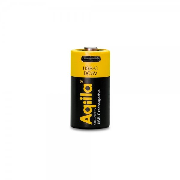 Rechargeable CR123A Battery USB-C 2-pack