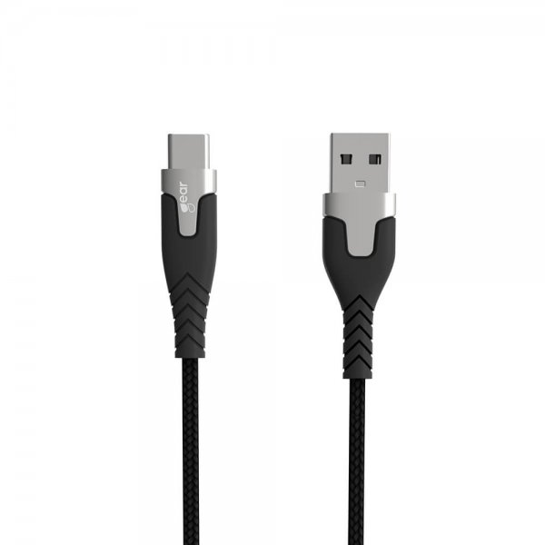 Kaapeli USB-C 1.5m Kevlar Musta
