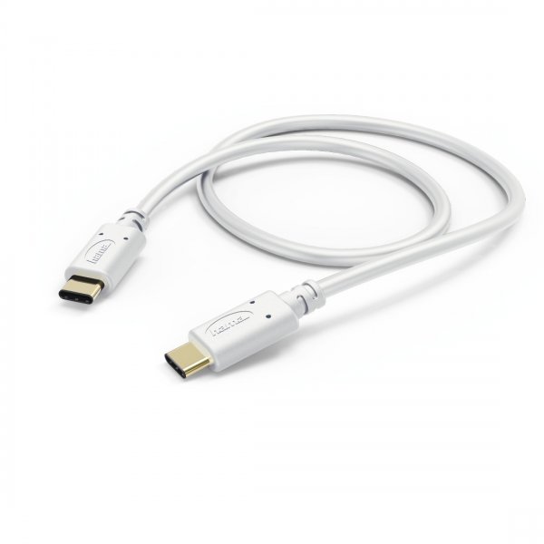 Kaapeli USB-C/USB-C 1.5m Valkoinen