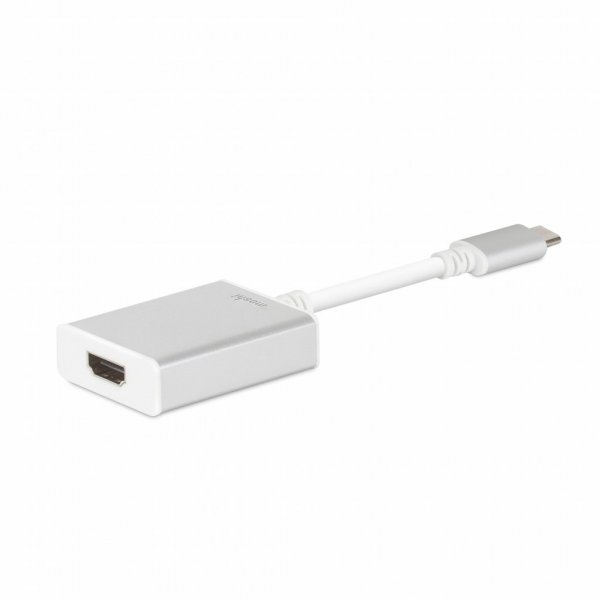 USB-C-sovitin HDMI-Hopeaan