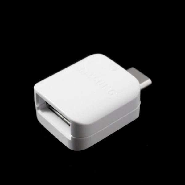 USB Hona till USB Type-C Hane OTG Adapterit Valkoinen