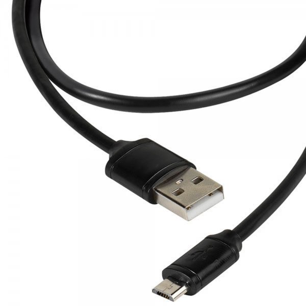 USB till Micro-USB Kaapeli 1.2 meter Musta