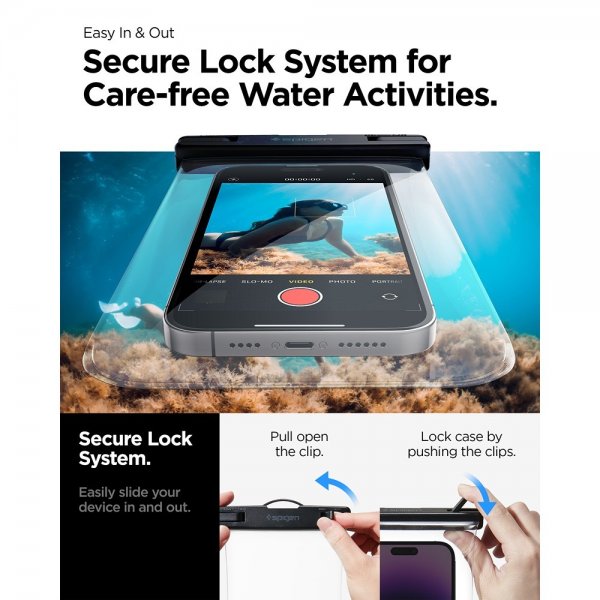 Vedenpitävä Kotelo Aqua Shield Läpinäkyvä