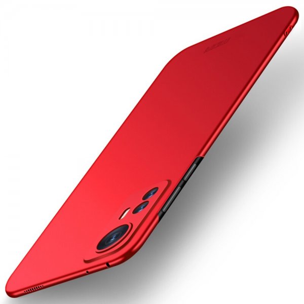 Xiaomi 12 Pro Kuori Shield Slim Punainen