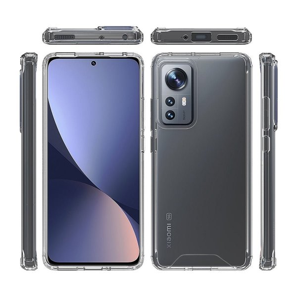 Xiaomi 12T/12T Pro Kuori Iskunkestävä Läpinäkyvä