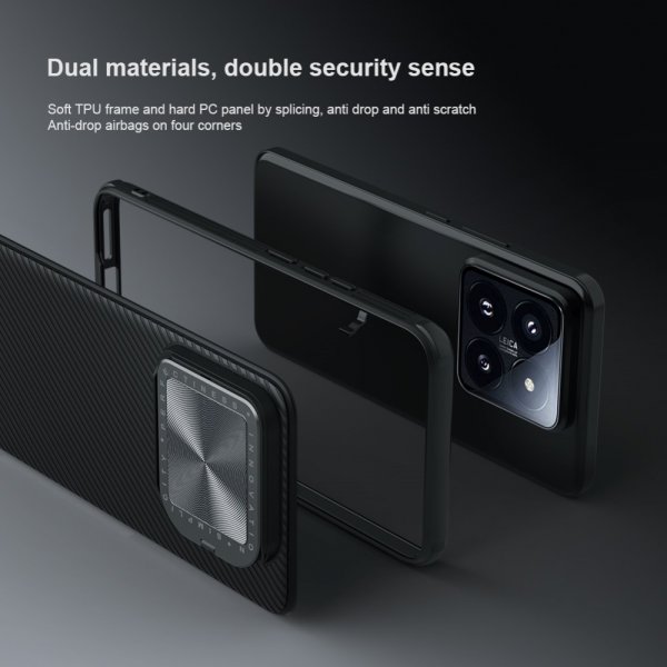 Xiaomi 14 Kuori CamShield Prop MagSafe Sininen