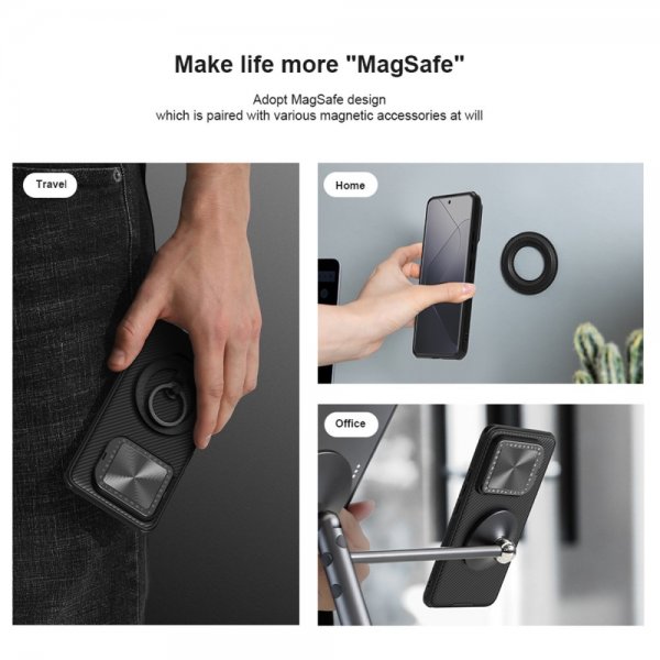 Xiaomi 14 Kuori CamShield Prop MagSafe Sininen