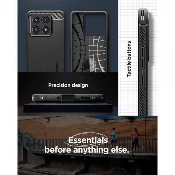 Xiaomi 14T Kuori Rugged Armor Matte Black