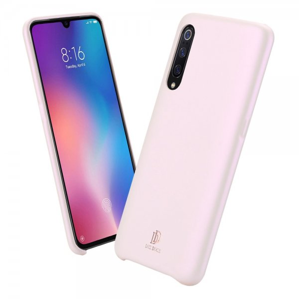 Xiaomi Mi 9 Kuori Skin Lite Series Vaaleanpunainen