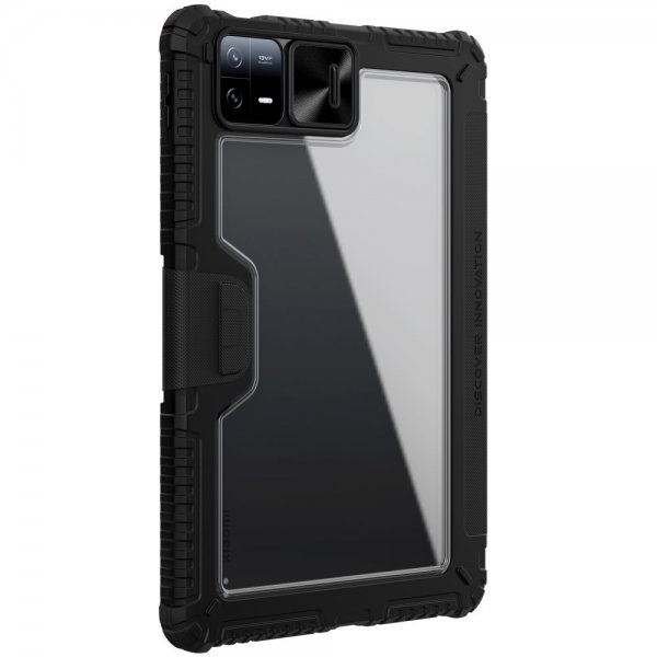 Xiaomi Pad 6 Kotelo Bumper Leather Case Pro Musta
