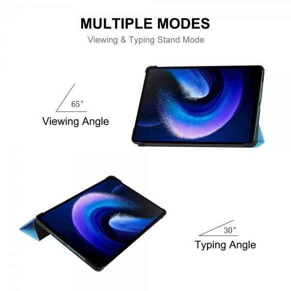 Xiaomi Pad 6 Kotelo Trifold Violetti