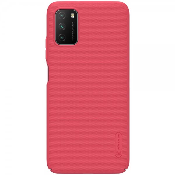 Xiaomi Poco M3 Kuori Frosted Shield Punainen