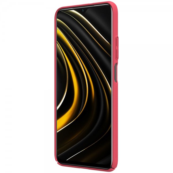 Xiaomi Poco M3 Kuori Frosted Shield Punainen