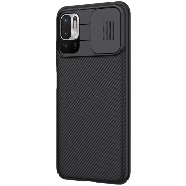 Xiaomi Redmi Note 10 5G Kuori CamShield Musta