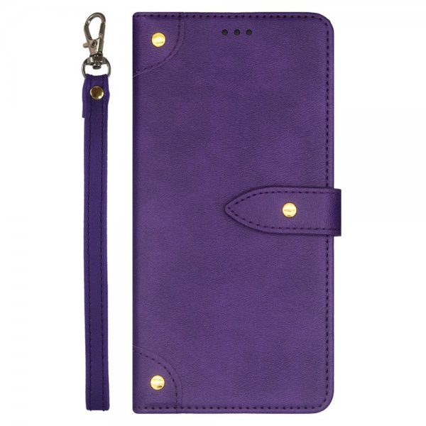Xiaomi Redmi Note 13 4G Kotelo Hihnalla Violetti