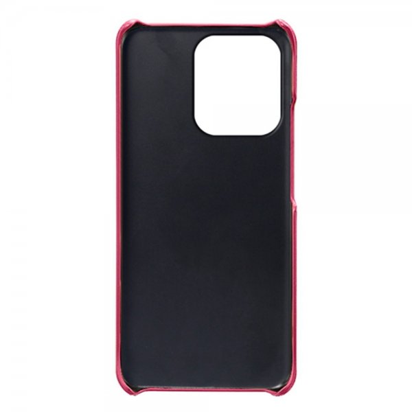 Xiaomi Redmi Note 13 4G Kuori ja Kaksi Korttitaskua Magenta