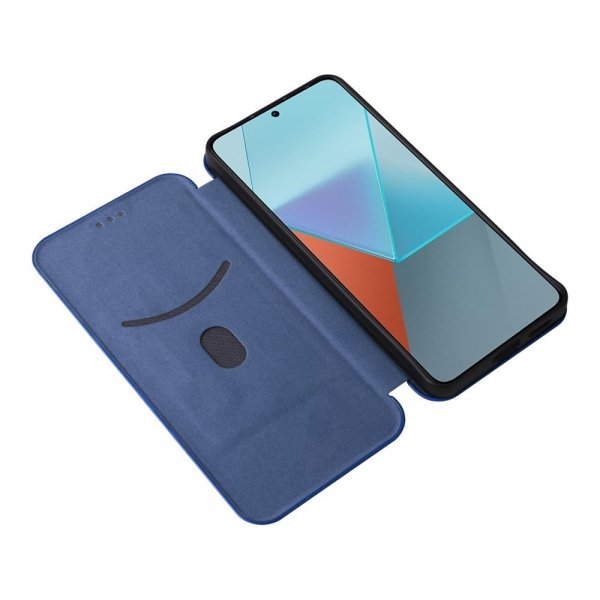 Xiaomi Redmi Note 13 5G Kotelo Hiilikuiturakenne Sininen