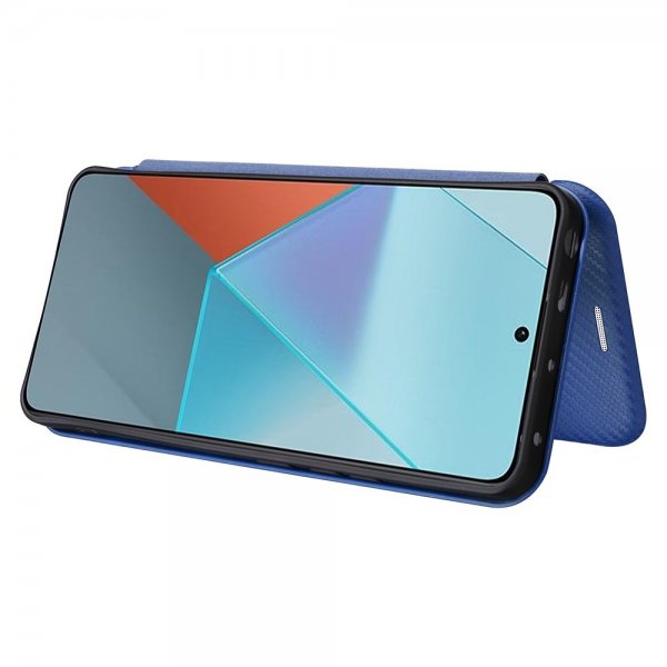 Xiaomi Redmi Note 13 5G Kotelo Hiilikuiturakenne Sininen