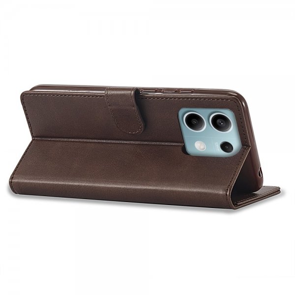 Xiaomi Redmi Note 13 5G Kotelo Korttitaskulla Telinetoiminto Ruskea