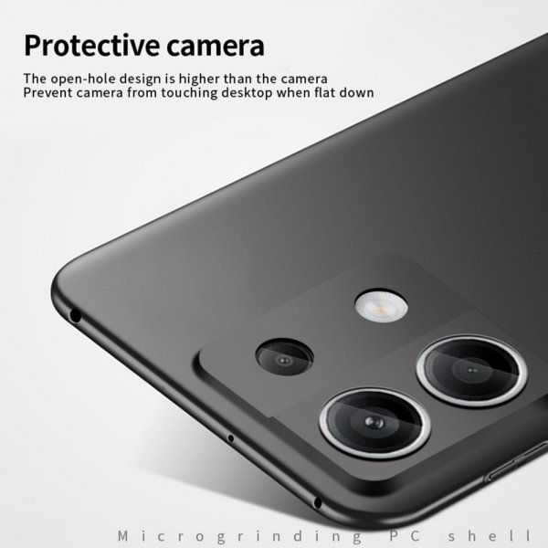 Xiaomi Redmi Note 13 5G Kuori Shield Slim Musta
