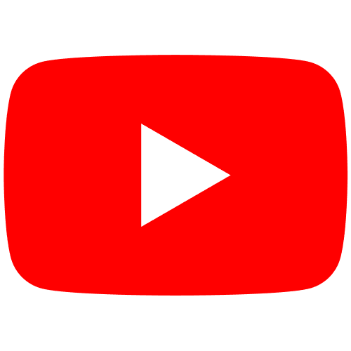 YouTube logotyp och länk